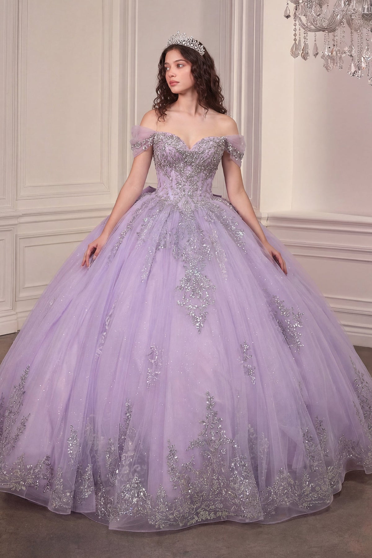 Applique Sweetheart Ball Formal Gown | Ladivine 15730