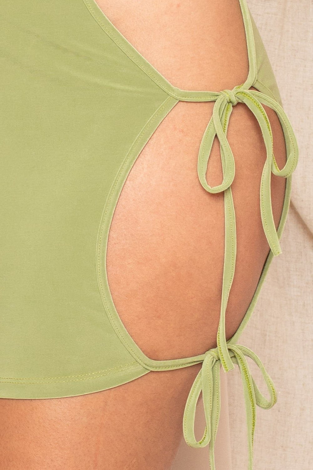 Twist Halter Mini Dress | Double Side Cutout Evening Dress BOUTINIE