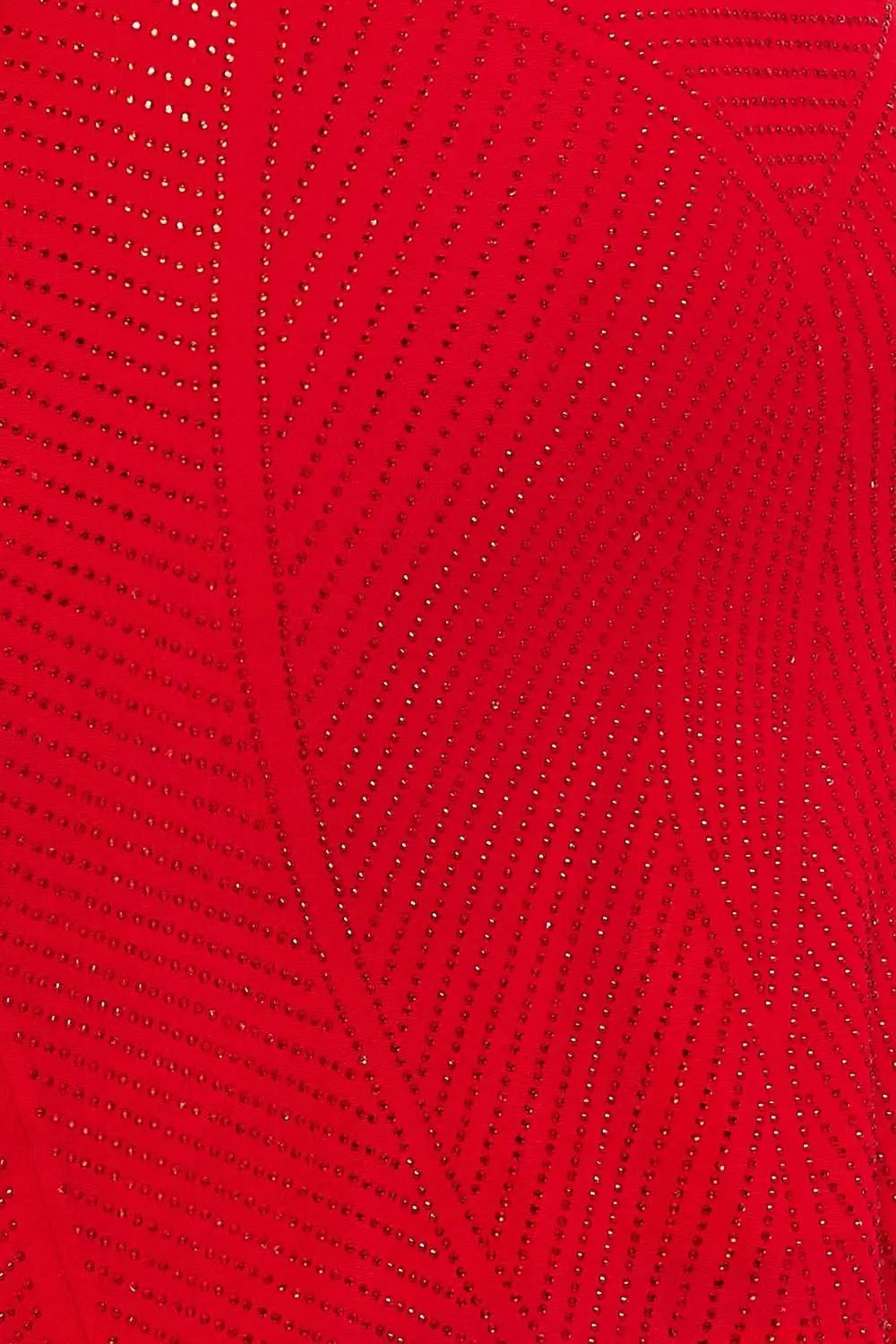 Rhinestone Midi Dress – Figure Hugging Elegant Cocktail BOUTINIE