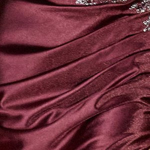 Beaded Fitted Off Shoulder Gown by Ladivine CC496