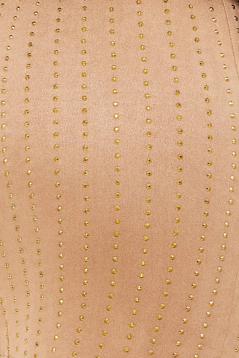 Rhinestone Mini Dress - Vertical Stripe Zipper Back Party Dress BOUTINIE