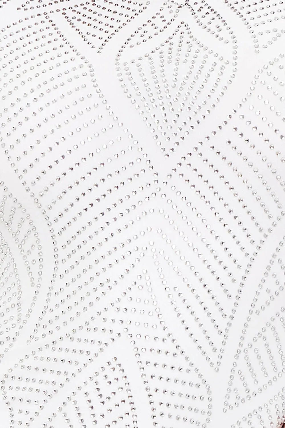 Rhinestone Mini Dress - Fitted Sequined Open Back Party Wear BOUTINIE