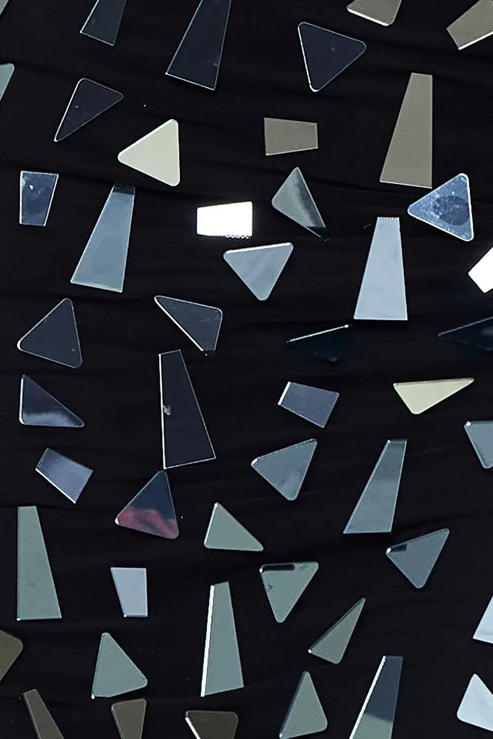 Mirror Glass Mini Dress | Low Back, Slip On, Stretch Fabric BOUTINIE