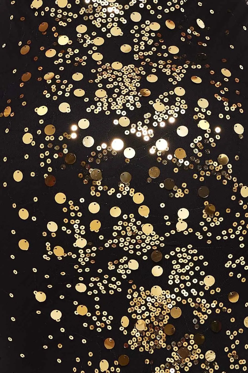 Sequin Mesh Maxi Dress – Adjustable Strap Bodycon Evening Gown BOUTINIE