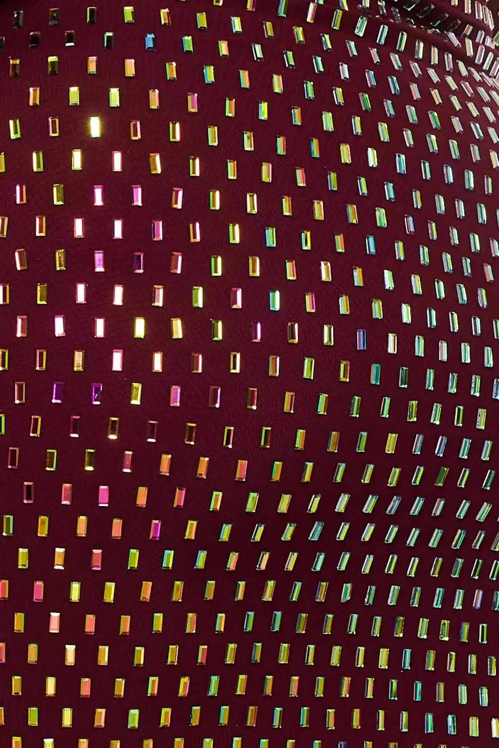 Plus Size Mini Dress - Off Shoulder Power Mesh Rhinestone Slip-On BOUTINIE