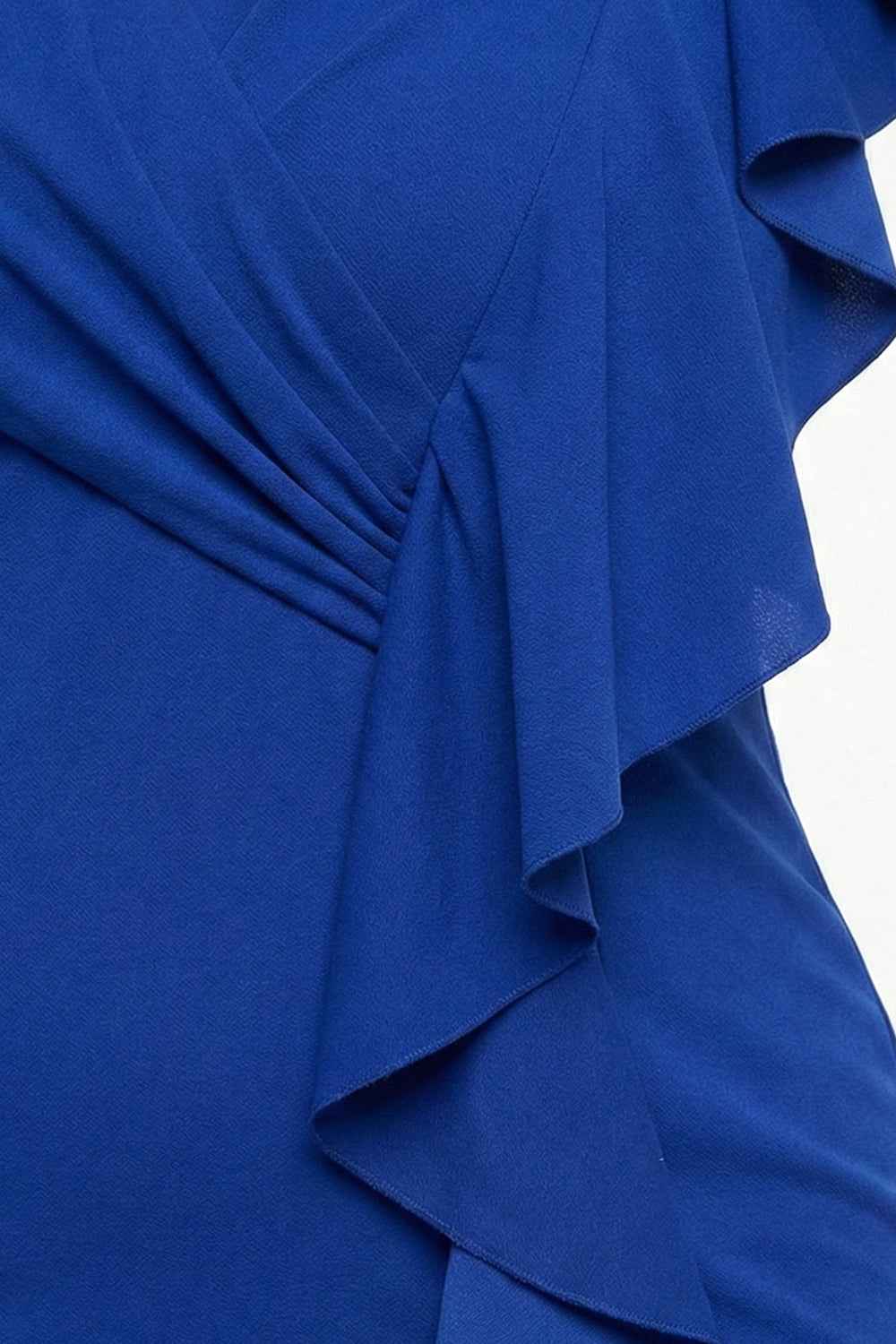 [pre-order] Ruffle Down The Side Plus Size Midi Dress