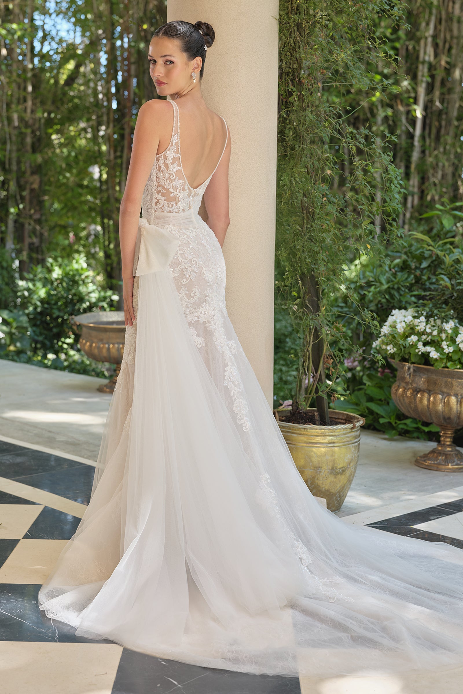 Sleeveless Bridal Mermaid Dress by Ladivine WL068