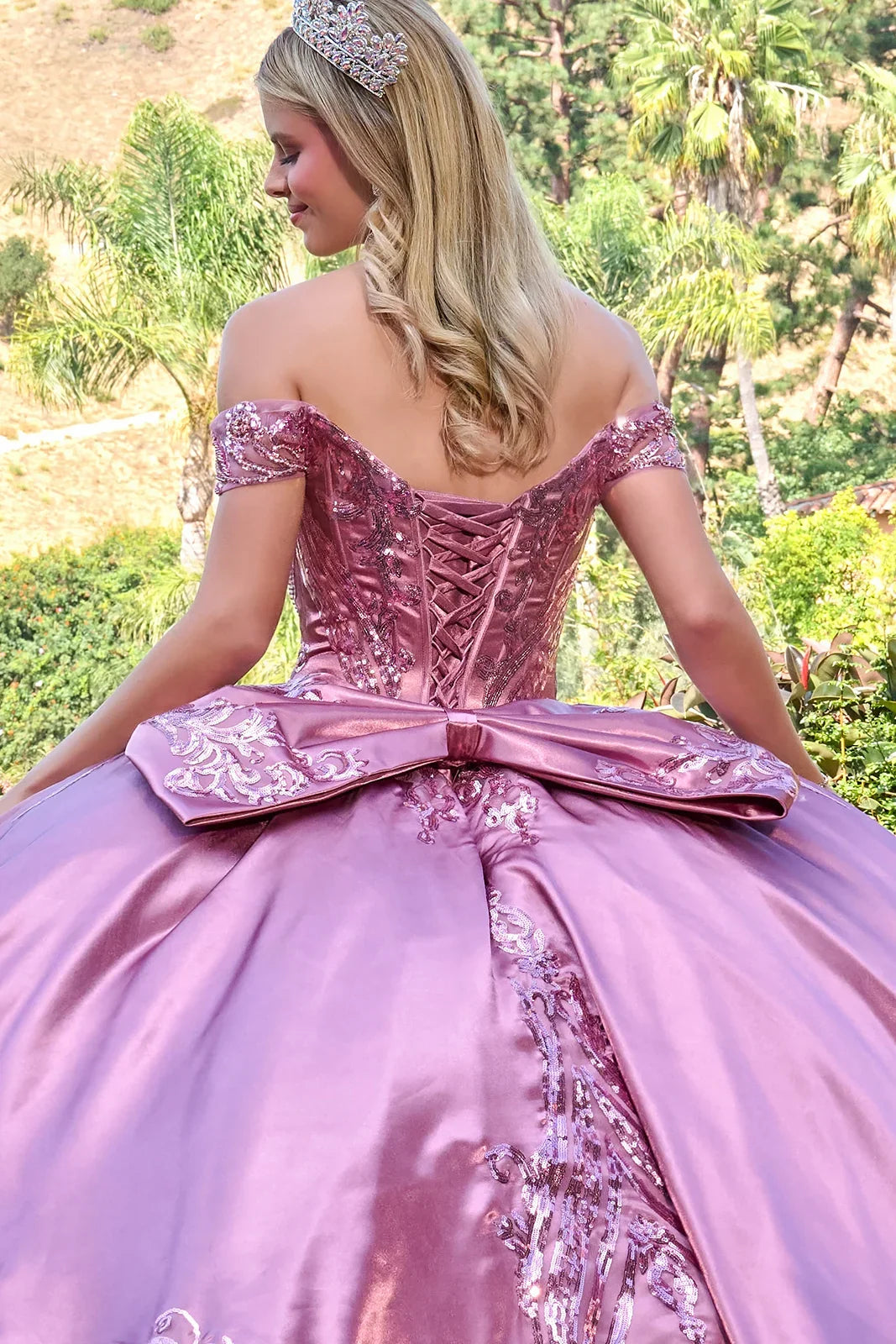 Elegant Off-the-Shoulder Ball Formal Gown | Elizabeth K GL3794