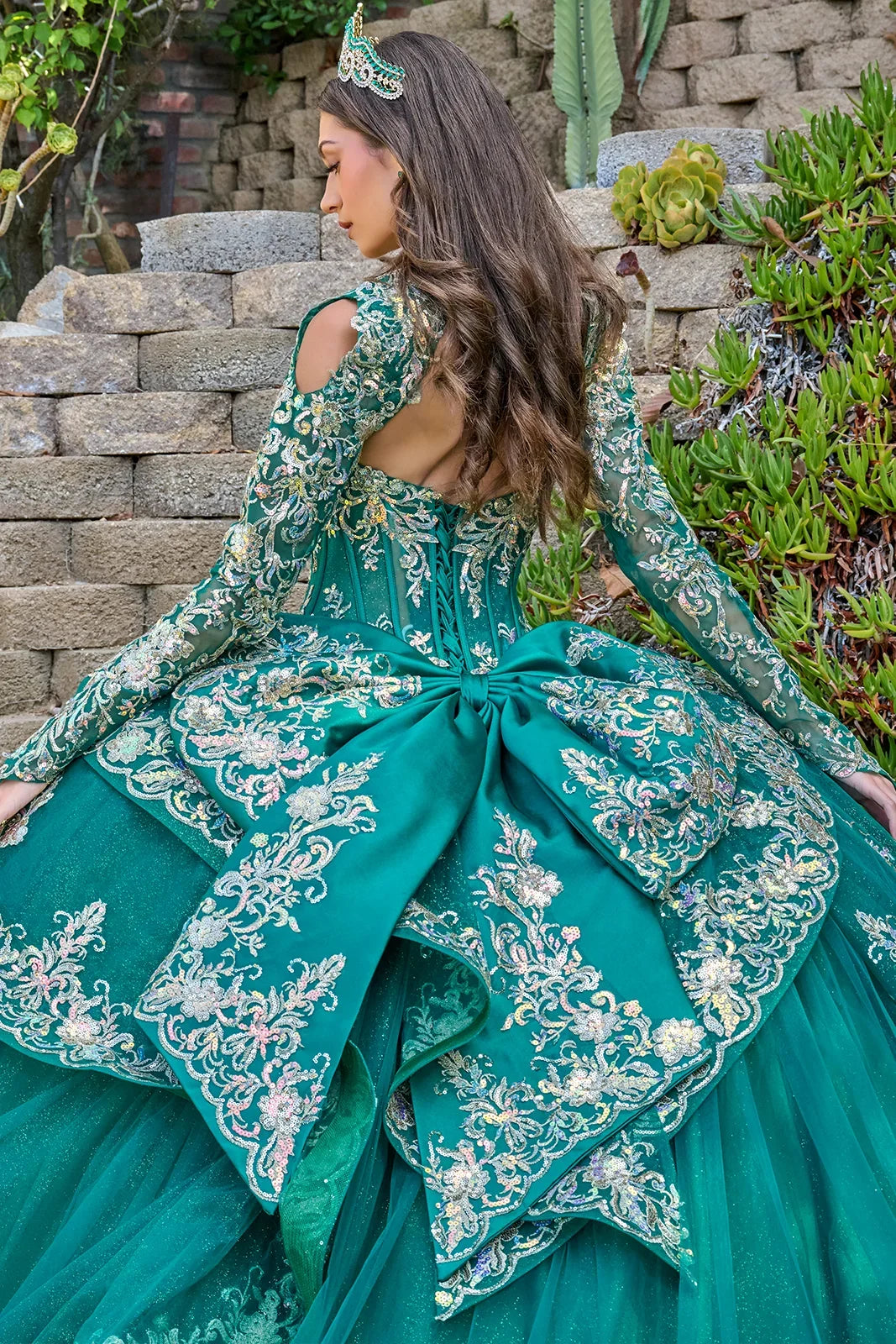 Strapless Bolero Ball Formal Gown | Elizabeth K GL3800