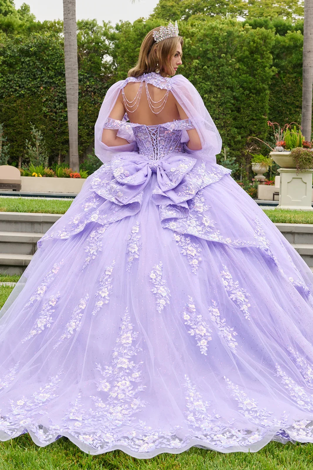 Off-the-Shoulder Puff Sleeve Ball Gown | Elizabeth K GL3847