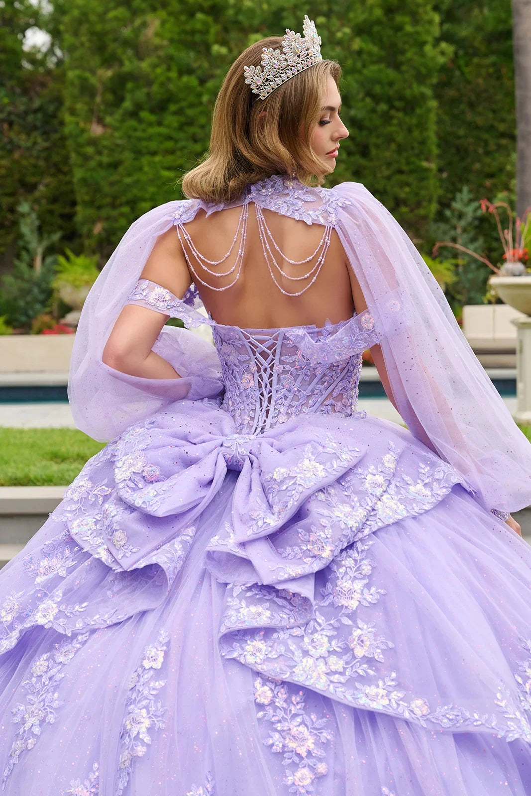 Off-the-Shoulder Puff Sleeve Ball Gown | Elizabeth K GL3847